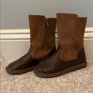 Livie & Luca Brown Vega Star Boots. Size 13.